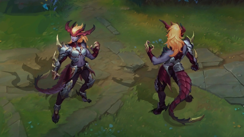 Shyvana lột xác toàn diện: Diện mạo mới, hiệu ứng nâng cấp