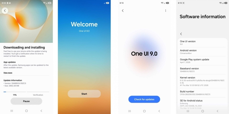 cập nhật One UI 9 Galaxy A57 - Hình 4