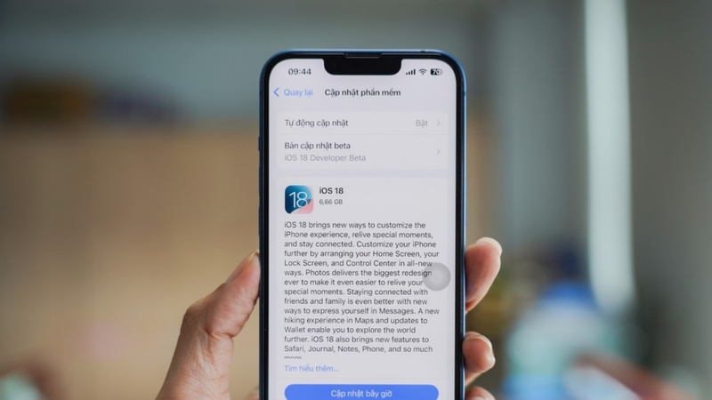 Những lưu ý trước khi cập nhật phần mềm trên iPhone Xs