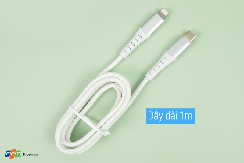 cap sac mfi type c to lightning cca008 day boc poly 1m