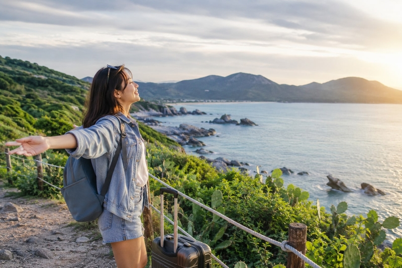 Caption dành cho ảnh du lịch và tận hưởng