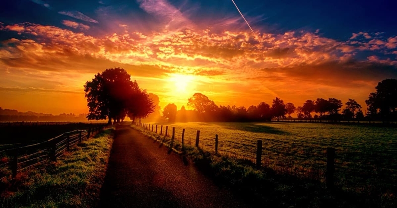 Cap về hoàng hôn ảnh 1