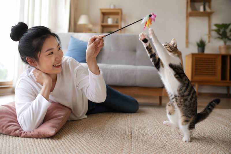 caption chụp với mèo ảnh 1