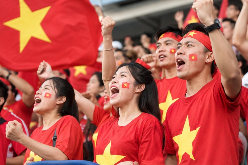 Caption cổ vũ bóng đá ngắn gọn và mạnh mẽ