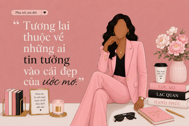 Caption phụ nữ yêu đời