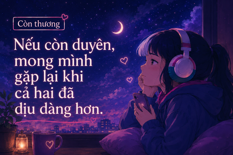 Caption thả thính người yêu cũ cho người còn thương