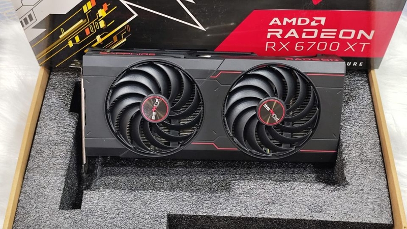 Card SAPPHIRE PULSE Radeon RX 6700 XT GAMING 12GB