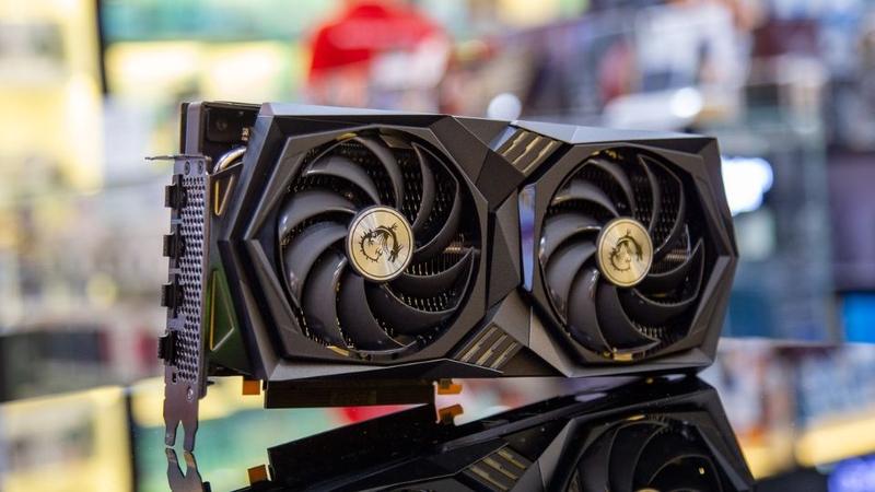 Card MSI RTX 3060 Ti GAMING X TRIO-8GB