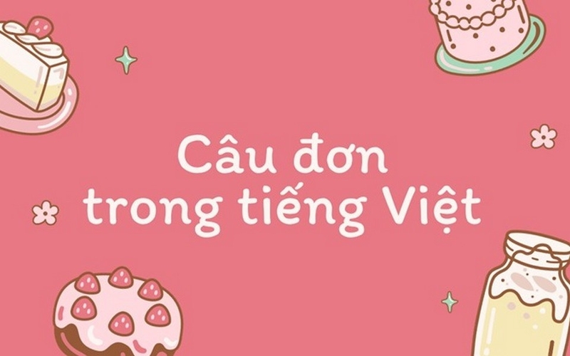 Câu đơn là gì ảnh 1