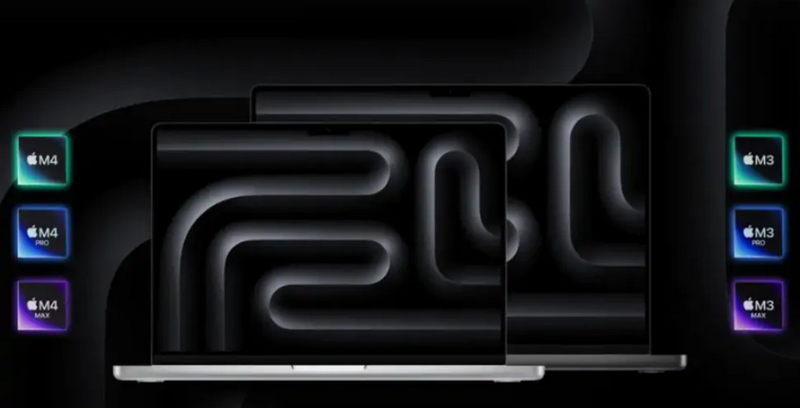 MacBook Pro M4 và MacBook Pro M3 có sự khác biệt về cấu hình