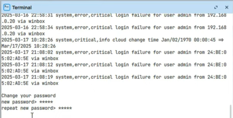 Nhập vào mật khẩu mới