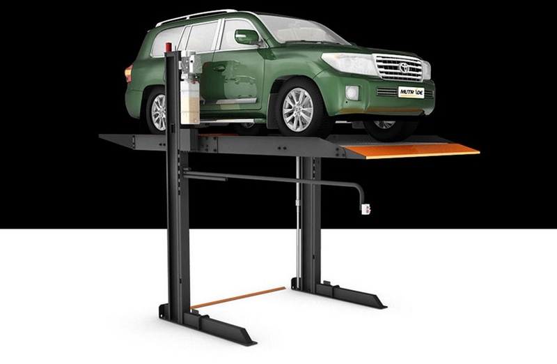 Cầu nâng bãi đỗ xe được thiết kế để tối ưu hóa diện tích đỗ xe