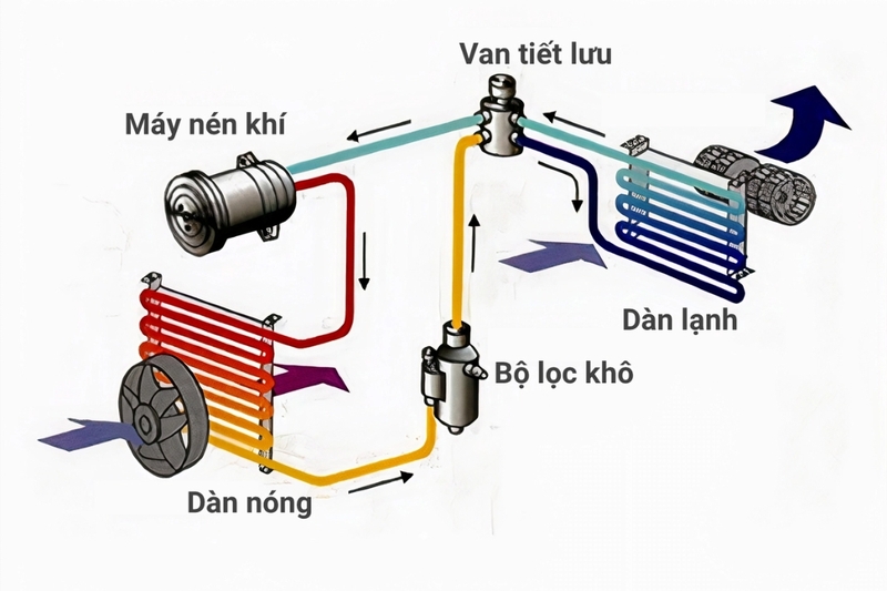 cấu tạo và nguyên lý hoạt động của tủ đông 3