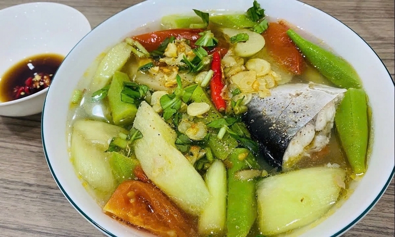 Cây bạc hà nấu canh chua ảnh 2