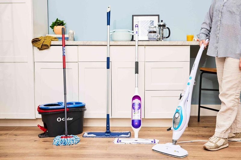 Cây lau nhà bằng điện - 02