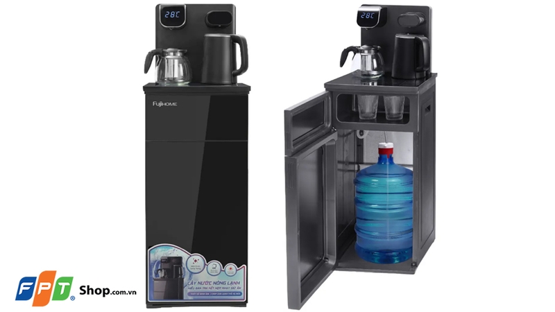 cây nước nóng lạnh màu đen 5
