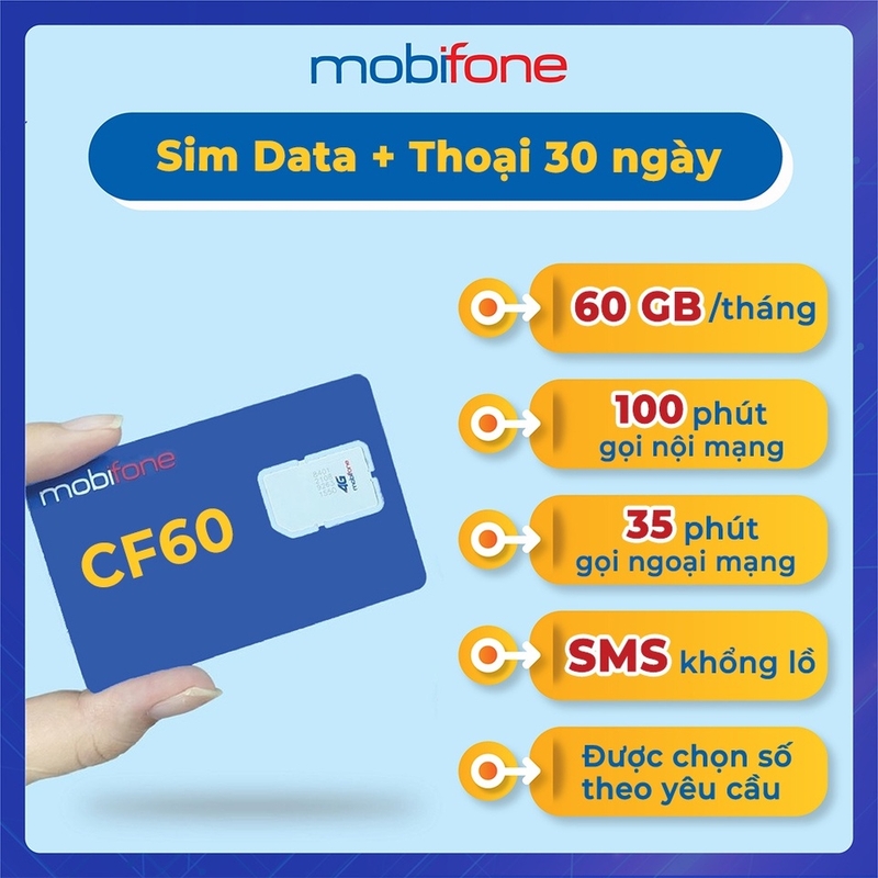 Những lưu ý khi đăng ký sử dụng CF60