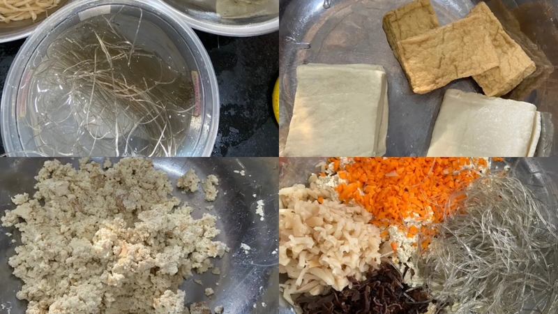 Bước 1: Sơ chế nguyên liệu