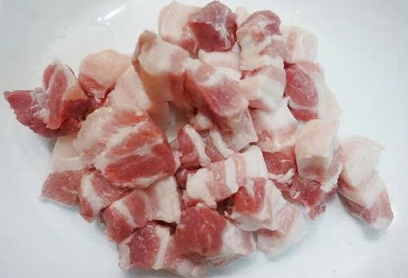 Chả lụa kho thịt ảnh 2