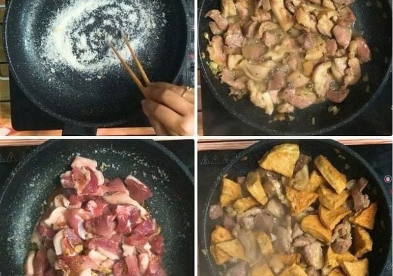 Chả lụa kho thịt ảnh 3