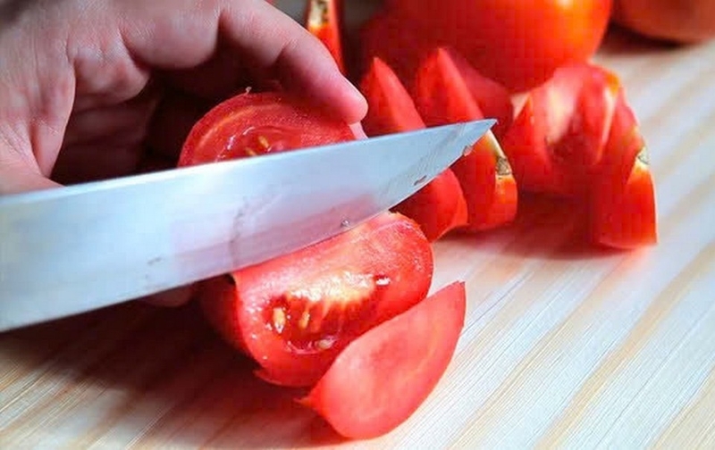 Chả lụa sốt cà chua ảnh 3