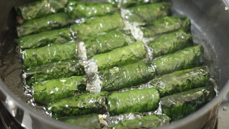 Chả ốc cuốn lá lốt 5