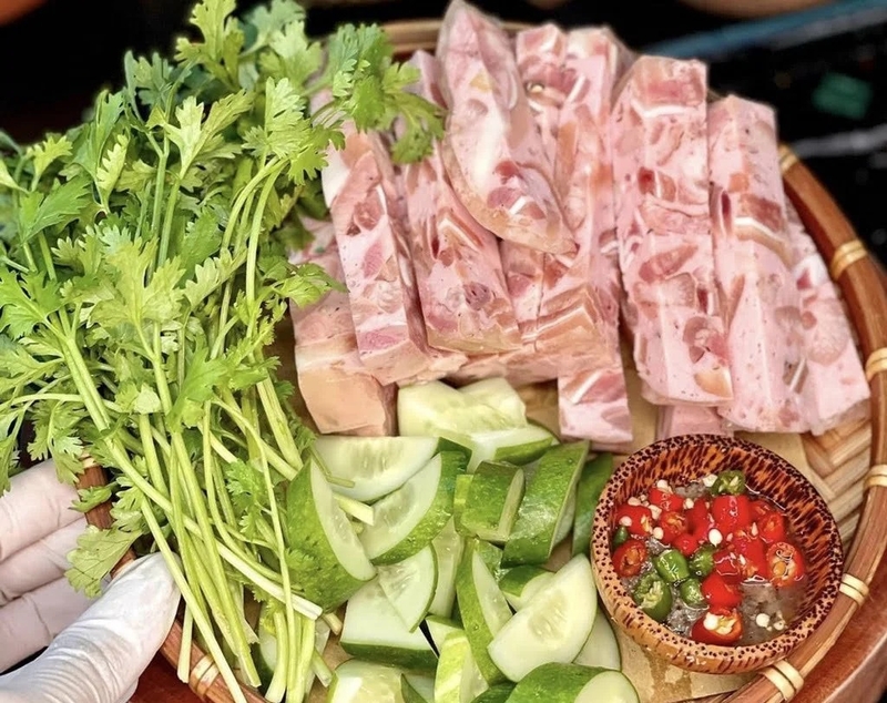 cách làm chả tai heo 7