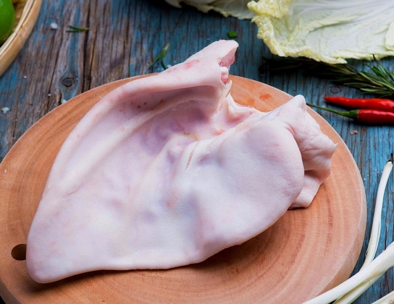 cách làm chả tai heo 8