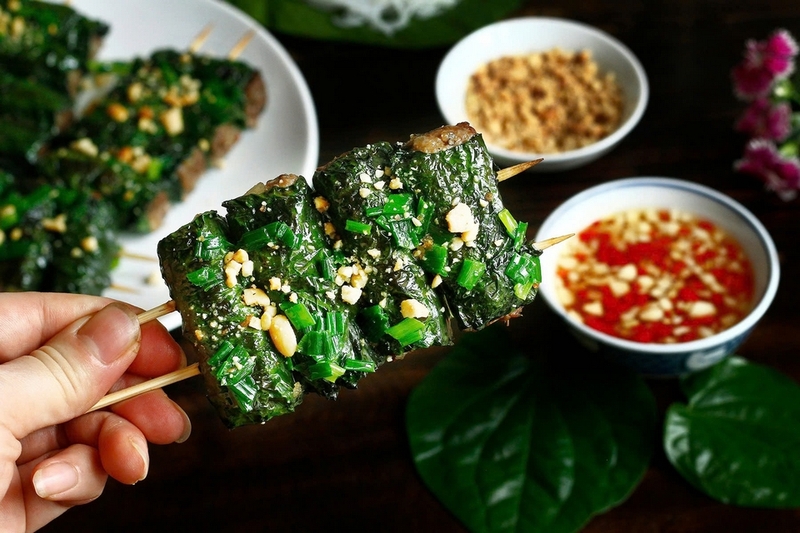 chả thịt bò nướng lá lốt ảnh 5