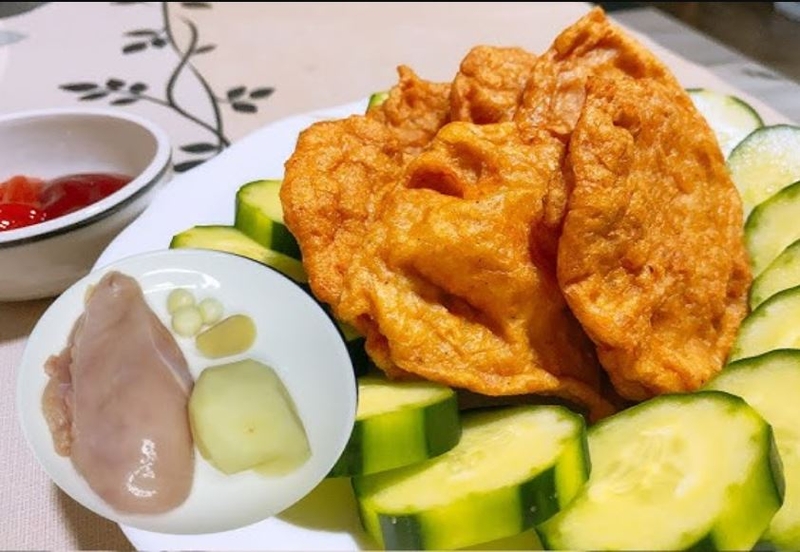 Chả ức gà khoai tây 1