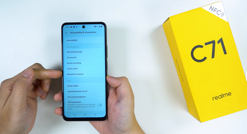 chạm 2 lần mở màn hình Realme - Hình 4