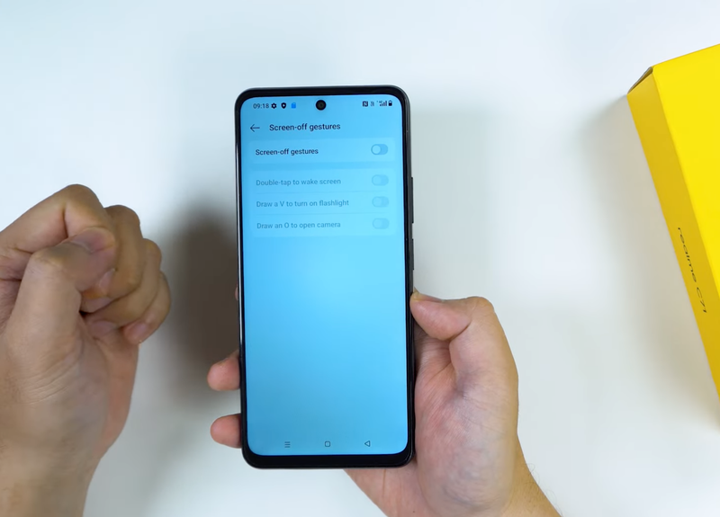 chạm 2 lần mở màn hình Realme - Hình 5