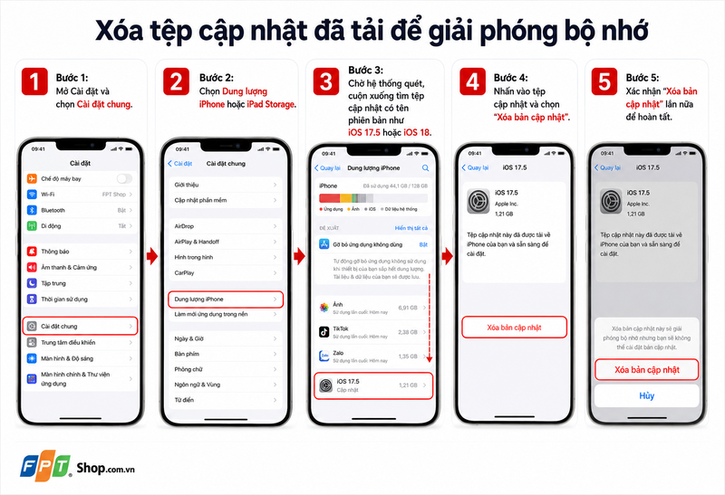 chặn cập nhật iOS trên iPhone, iPad 4