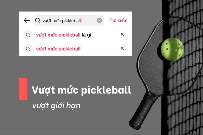 Vượt quá mức Pickerball
