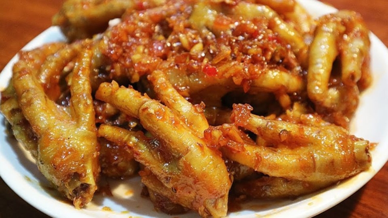 chân gà chiên bơ tỏi 7