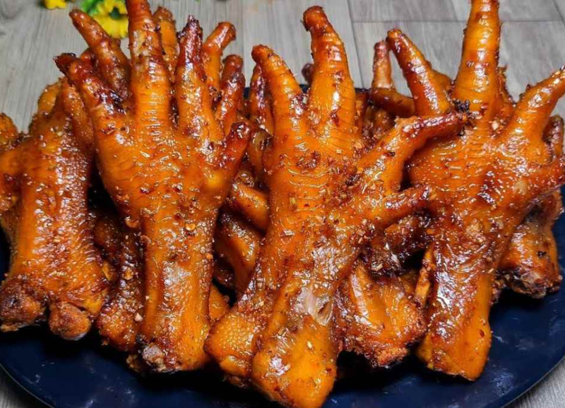 chân gà rút xương chiên nước mắm - hình 5