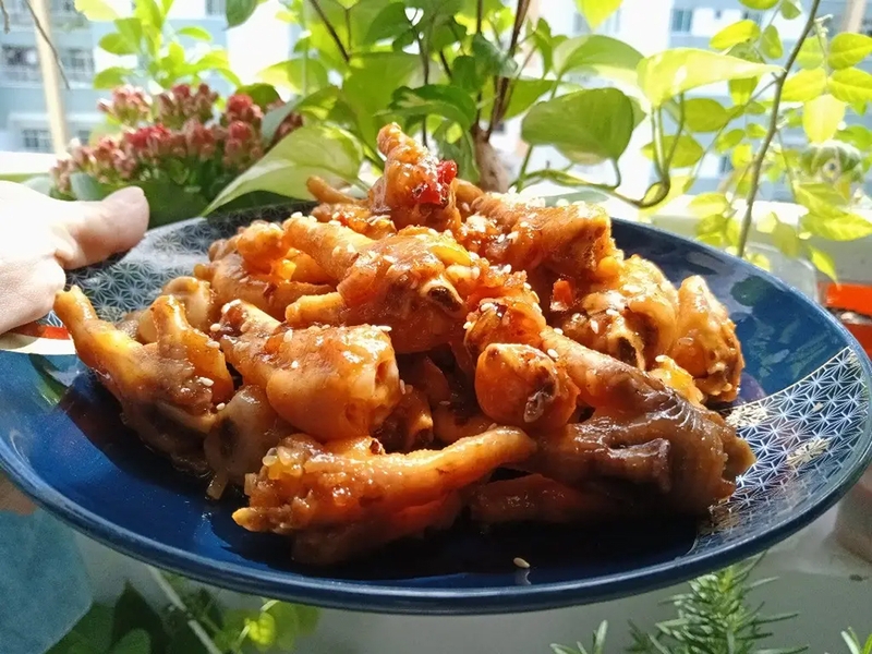 Chân gà sốt tỏi ớt - 01