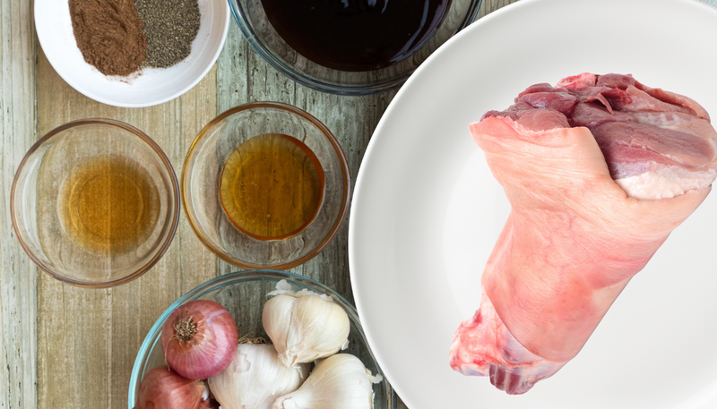 chân giò hun khói (ảnh 2)