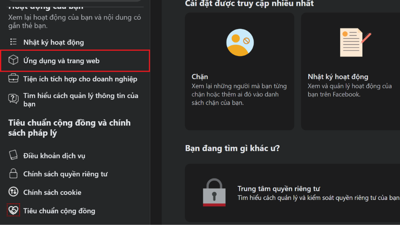 Cách chặn lời mời chơi game trên Facebook 2