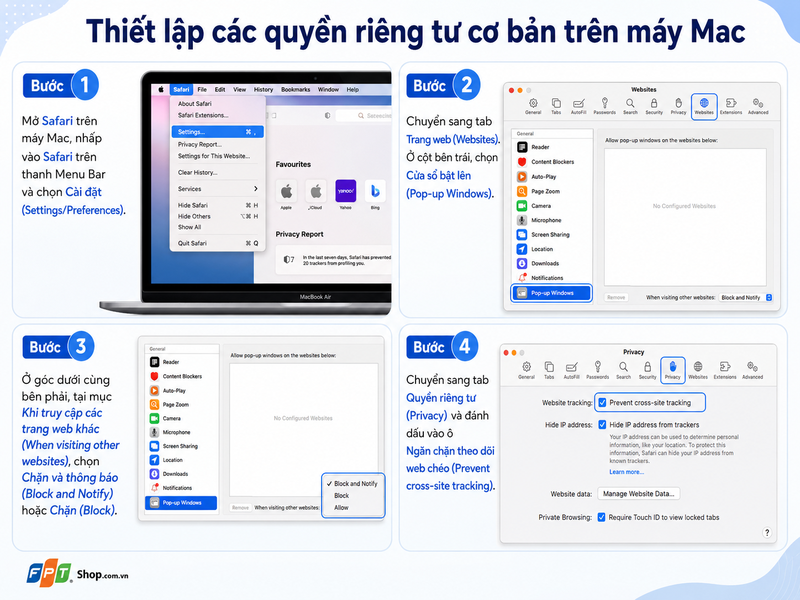 cách chặn quảng cáo Safari 5