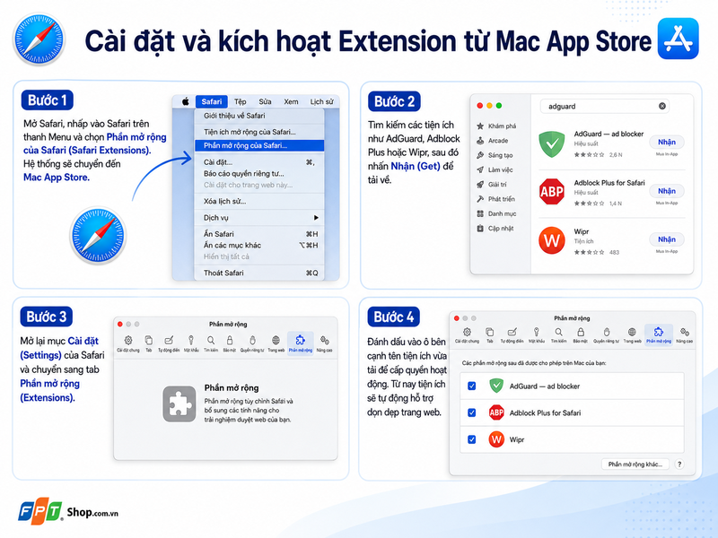 cách chặn quảng cáo Safari 6