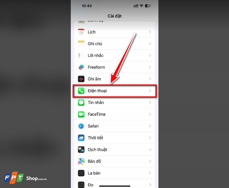 Cách chặn số lạ trên iPhone - 05