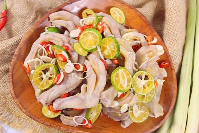 Chân vịt ngâm sả ớt - 08