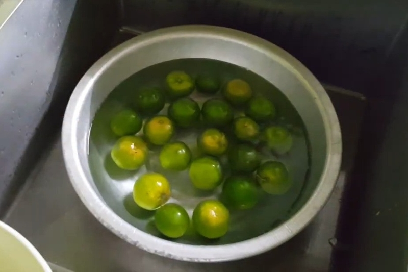 chanh đào ngâm đường phèn hình 3