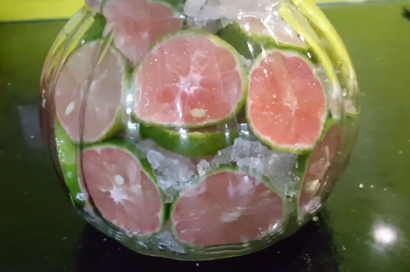 chanh đào ngâm đường phèn hình 9