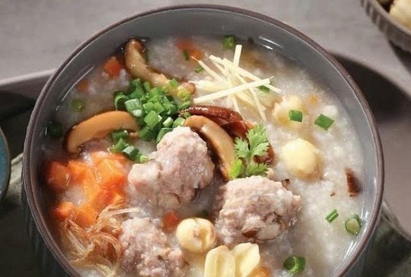 cháo bò viên ảnh 6
