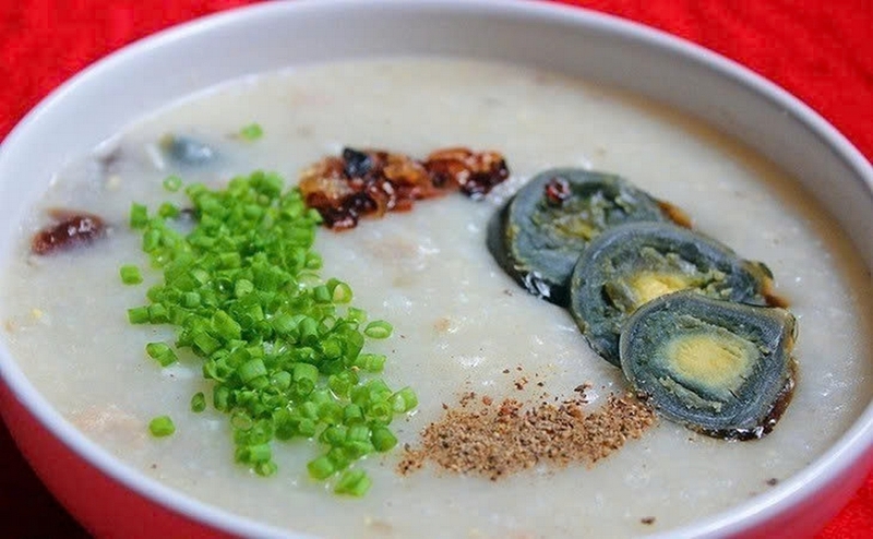 cháo cá trứng bắc thảo ảnh 5