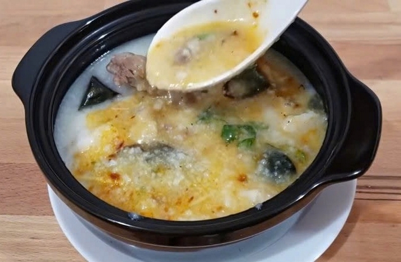 cháo cá trứng bắc thảo ảnh 6