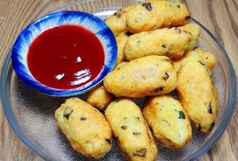 cháo chiên giòn ảnh 5