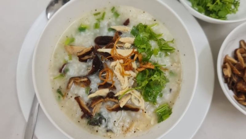 Cháo chim cút 7